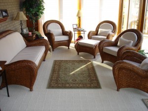 A new life for wicker furniture.