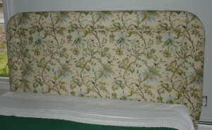 upholstered headboard