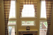 side panels and cornice, Zusie Q, a Susan's Drapery Design