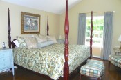 drapery panels and bedding