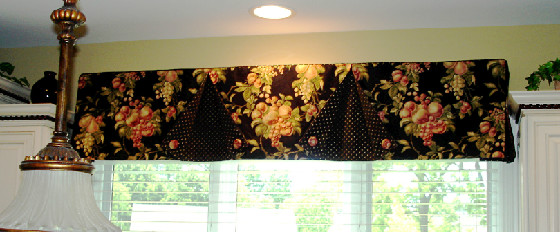 button back valance