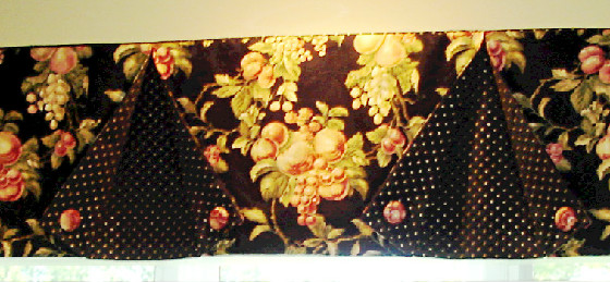 button back valance