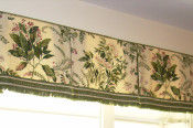 pleated valance