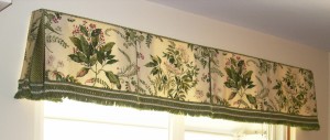 pleated valance