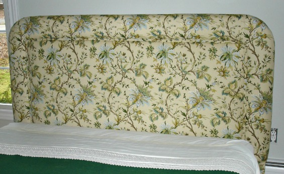 upholstered headboard