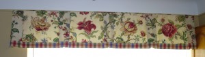 pleated valance