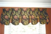 pinch pleated valance