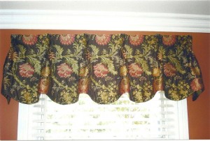 pinch pleated valance