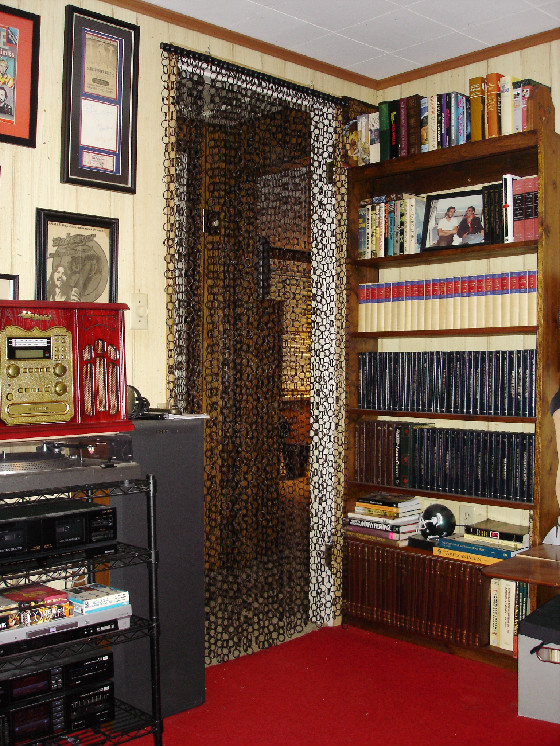 beaded bamboo curtain