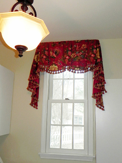 sheffield valance with tails