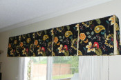 pleated valance