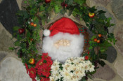 Santa wreath