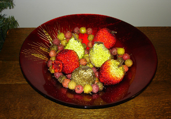 beaded fruit