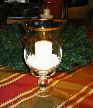 Christmas candle