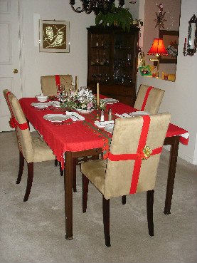 Christmas table