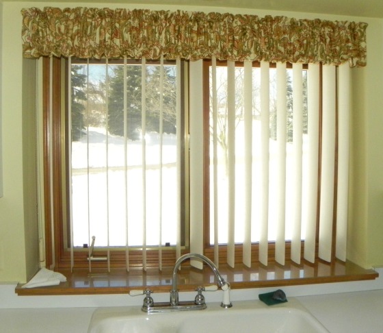 Shirred valance