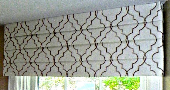 Pleated valance