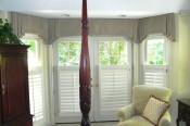 pleated valance