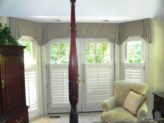 pleated valance