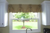 pinch pleated valance