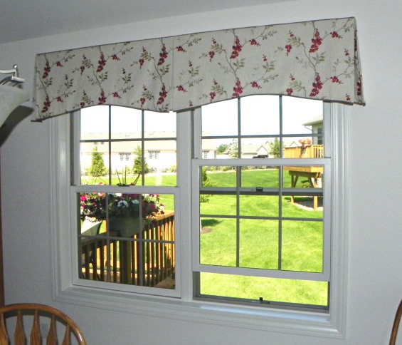 double pleated valance