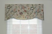 pleated valance