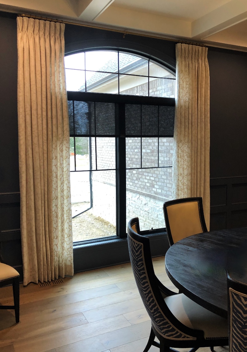 dining room window treatments